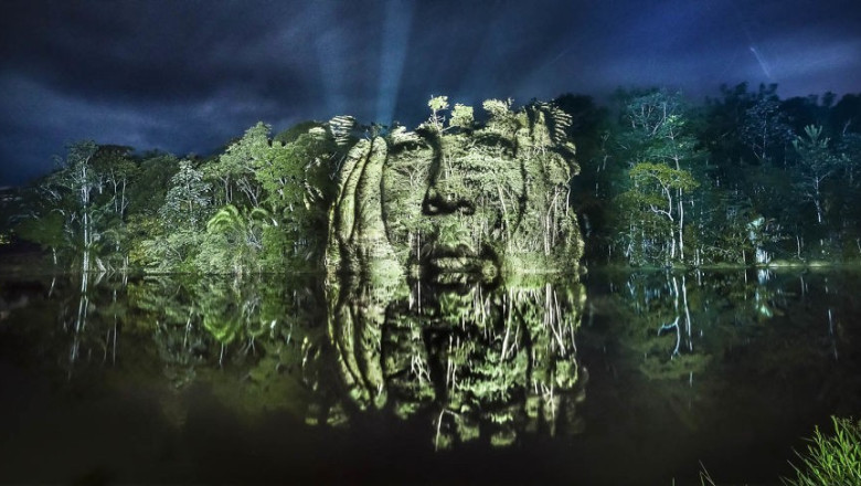World’s First Street Art In The Amazonian Rainforest
