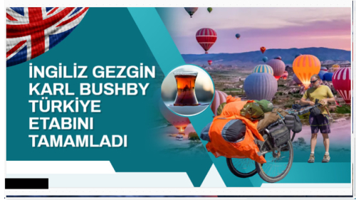 Dünyayı adım adım dolaşan İngiliz