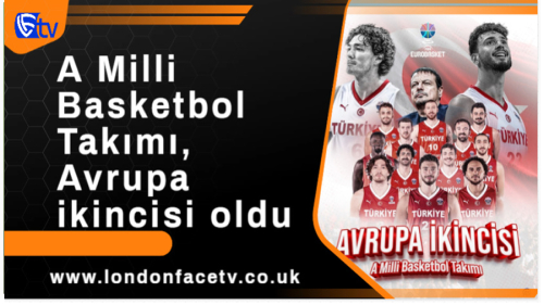 A Milli Basketbol Takımı, Avrupa ikincisi oldu