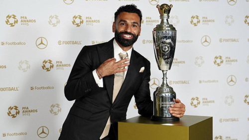 İngiltere'de yılın futbolcusu Muhammed Salah oldu