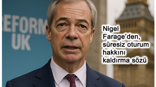 Nigel Farage'den, süresiz oturum hakkını kaldırma sözü